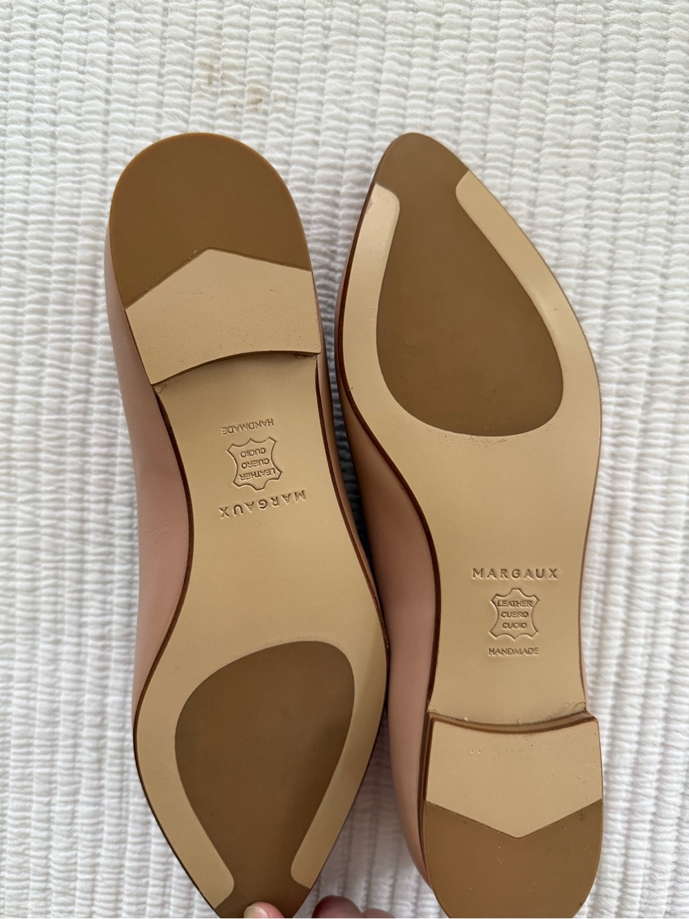 New with Tags (in-box) Margaux “The Point” Ballet Flats, Nappa Rose, size 8.5 - Picture 2 of 4